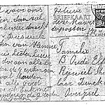 Briefkaart van Hannie's moeder Hennie, 24 november 1942