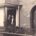 Siriusstraat 41 in 1938 met Max Broekman en Harriette Dwinger.