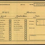 Abraham Canes, Buchenwald document 001.jpg