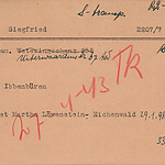 Löwenstein Siegfried en Eichenwald Martha kaart Joodsche Raad Siegfried.jpg