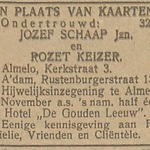 Adv ondertrouw Jozef Schaap en Rosette Keizer.jpg